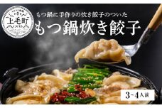 ぶどうの樹　九州産和牛マル腸　もつ鍋炊き餃子【3～4人前】KG0204