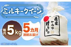 【全5回定期便】【令和7年産新米】【先行予約】ひかりファーム の ミルキークイーン 5kg《築上町》【2025年10月以降順次発送】【ひかりファーム】  [ABAV018] 白米 白ごはん お米 おにぎり 75000円