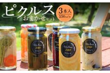 【農家のこだわり野菜使用】おまかせ ピクルス 3本《築上町》【ERBA　FARM733】 [ABAP001] 11000円