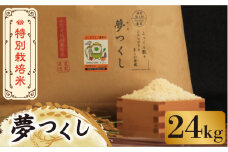 【先行予約・令和7年産新米】特別栽培米 夢つくし 24kg 《築上町》【Nouhan農繁】[ABAU022] 精米 米 ご飯 ごはん こめ コメ 34000円