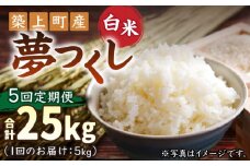 【全5回定期便】【先行予約・令和6年産新米】お米屋さんからお届けする「 夢つくし 」5kg《築上町》【末永商店】 [ABBW006] 白米 お米 ゆめつくし 新米 5キロ 50000円