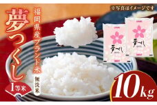 【先行予約】【令和7年産】福岡県産ブランド米「夢つくし」無洗米 10kg (5kg×2袋)【2025年9月以降順次発送】《築上町》【株式会社ゼロプラス】 [ABDD010]  お米 白ご飯 夢つくし ブランド米 おにぎり 一等米 無洗米 食品 九州 福岡県42000円
