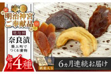 【全6回定期便】【明治神宮ご奉献品】奈良漬 「琥珀漬」730g 紙箱入り 《築上町》【有限会社奈良漬さろん安部】 ギフト 贈り物 贈答 [ABAE038] 90000円 無添加 手作り 漬物 漬け物 つけもの お茶請け お茶漬け ご飯 米 お供 おつまみ おかず