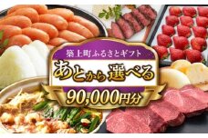 【あとから選べる】築上町ふるさとギフト 9万円分 [ABZY012] 寄附9万円相当 9万円 90000円 あとから寄付 寄附 あとからギフト あとから選べる カタログ カタログギフト 選べる 90000円