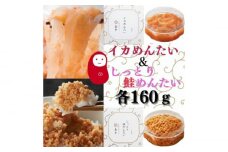 【博多辛子明太子の島本】人気辛子明太子和え物2点（イカめんたい・しっとり鮭めんたい）《築上町》【株式会社島本食品】 [ABCR052] 11000円