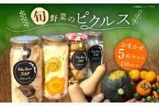 お任せピクルス５本セット化粧箱入り《築上町》【ERBA FARM733】 [ABAP006] 19000円 [ABAP006]
