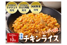 JAさがオリジナル チキンライス 250g×10袋［A0001-0024］