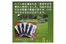 嬉野茶　１００ｇ×５本セット（A6309-08）