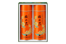 「梅の花」焼海苔・味附海苔１号缶２本詰合せ［A62012-02］