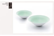 【有田焼/ARITA PORCELAIN LAB(アリタポーセリンラボ)】パールグリーン・ペア多用鉢［A0178-0005］
