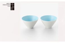 【有田焼/ARITA PORCELAIN LAB(アリタポーセリンラボ)】パールブルー・ペア小鉢・小飯碗［A0178-0011］