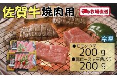 佐賀牛焼肉用400g（200g×2）［A0102-0008］