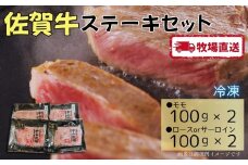 佐賀牛ステーキセット400g（100g×4）［A0102-0010］