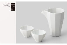 【有田焼/ARITA PORCELAIN LAB(アリタポーセリンラボ)】aplカタクチ１個、サカズキ2個セット［A0178-0021］