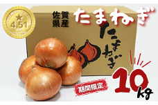【期間限定】佐賀県産 たまねぎ 10kg 旬 野菜 玉ねぎ 九州 佐賀県 佐賀市：A095-048