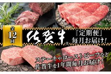 【定期便12回】毎月佐賀牛定期便：C330-006