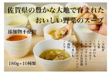 KUREHAの【人に優しい佐賀野菜のスープ】10袋：B255-002