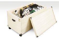 桐たんす 総桐ひな人形収納ケース深型1段 TS-1BL：B750-002