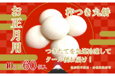 お正月用杵つき丸餅12P：B140-029