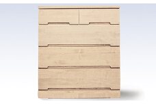 80LCWH 無垢材を使用したチェスト【諸富家具】：C130-004