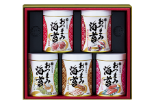 山本海苔店 おつまみ海苔 5缶詰合せ：B175-006