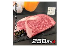 佐賀牛A5サーロインステーキ4枚：B530-004