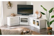 コーナーテレビボードセット フェアリー【諸富家具】：C233-002