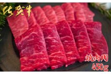 佐賀牛 焼肉用 450g：B220-013