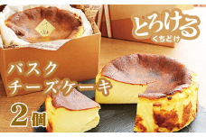 バスクチーズケーキ 2個セット：B140-019