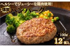 燻製ハンバーグ12個：B105-016