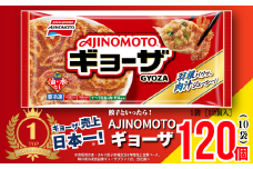 AJINOMOTOギョーザ 10袋 ぎょうざ 120個 味の素 冷凍食品 餃子 簡単調理 加工食品 惣菜 冷凍 佐賀市：B130-047