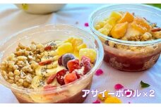 フルーツたっぷりアサイーボウル 300g×2個 大サイズ アサイー スイーツ 美容 健康 ヘルシー ：B170-027