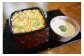 口あたりは綿のように だしと食材の旨味が広がる綿そぼろ寿司のセットとすっぽんスープをお届けします。
※画像は調理例です。