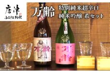 万齢 特別純米超辛口 純米吟醸希(のぞみ)720ml各1本(合計2本) 超辛口なのに旨味を表現 常温ぬる燗熱燗 後味すっきり爽やかな甘口タイプの純米吟醸 行列の人気商品 女性に人気