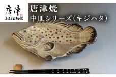 唐津焼 お魚 中皿シリーズ(キジハタ) 料理 食器