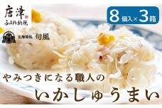 いかしゅうまい 8個入×3箱セット 総菜  簡単 おかず 海鮮 呼子 お土産 焼売 ギフト