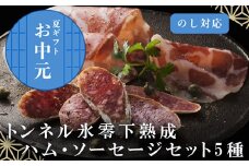 「お中元」トンネル氷零下熟成ハム・ソーセージセット TPC-2 詰合せ おかず おつまみ サラミ 生ハム ベーコン セット ギフト