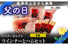 「父の日」マスターセレクトC 3種のウインナーと4種のハム1種のセット 加工品 ギフト