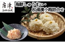 海鮮しゅうまい・松浦漬小箱詰合せ ギフト 贈り物 呼子名物 惣菜 おつまみ いかしゅうまい