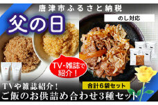 「父の日」ご飯のお供詰め合わせ３種セット (牛丼具275g×4袋/綿そぼろ鯛と鯖(各100g×1袋)) 佐賀牛 牛すき 無添加 高級 さが牛 ブランド牛 和牛 ふりかけ ギフト テレビ紹介