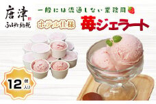 『先行予約』【令和7年5月上旬ごろより順次発送】ホテル仕様 業務用いちごジェラート 12個入 スイーツ カップ デザート 氷菓子 苺 イチゴ