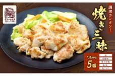 鶏肉 新みつせ鶏焼き三昧 5種 セット 塩焼 黒胡椒 柚子胡椒 七味 塩こうじ みつせ鶏 肉 お肉 鳥肉 BBQ おつまみ おかず