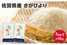 お米 10kg 佐賀県産 さがびより 5kg×2 国産米 精米 白米 ご飯 白飯 佐賀県米 米 コメ こめ