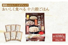 雑穀 おいしく食べる 十六穀ごはん 計1080g (180g×6個) セット 健康 ヘルシー 食物繊維