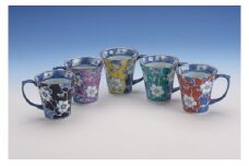 【伊万里焼】彩唐花マグカップ（1個） 032-H016