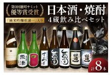 雄町サミット優等賞受賞 松浦一純米吟醸入8本セット 039-D253
