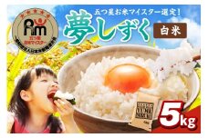 令和7年産 《マイスターセレクト》 夢しずく 【白米】 5kg B775