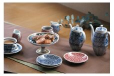 【伊万里焼】伊万里陶苑 金彩松絵コンポート皿 070-H959