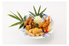 HAKASE謹製「海老フライ&若鶏唐揚げ&出し巻玉子3点セット」 098-G124