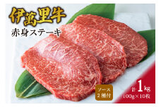 伊万里牛 赤身 ステーキ 1.0kg （100g×10枚） ソース付 007-J731